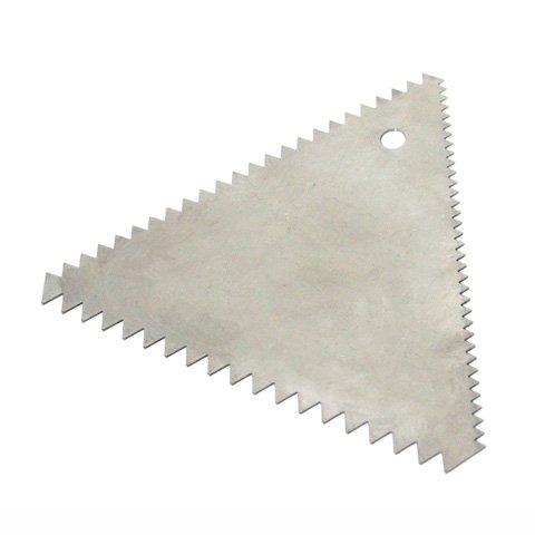 S/S DECORATION COMB, TRIANGLE, 11x11X11cm