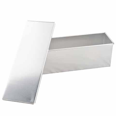 Aluminium Bread Pan L370xW12xH12.5cm