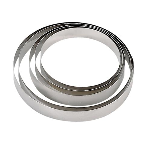 Stainless Steel Round Pastry Ring Ø14xH6cm