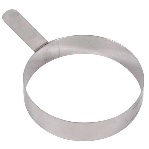 Stainless Steel Round Egg Ring 3.5"