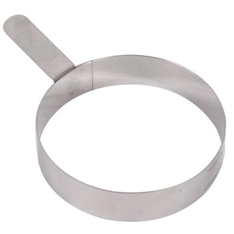 Stainless Steel Round Egg Ring 4"