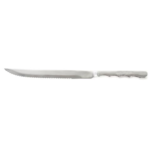 (13-00644) S/S CARVING KNIFE w/WAVY BLADE, L31.7cm