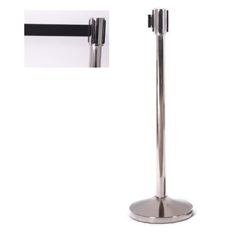 STAINLESS STEEL Q-UP POST WITH BELT