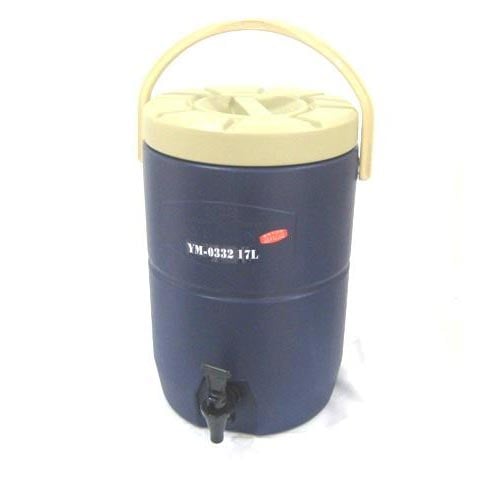 (20-00258) ROUND INSULATED CONTAINER WITH INNER LID (9903-7) BLUE Ø30xH46cm, 17L