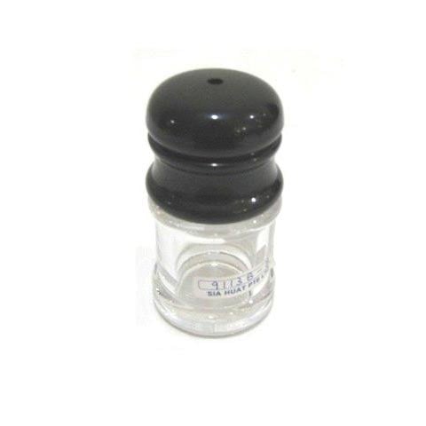 PLC TOOTHPICK/SALT SHAKER, BLACK, Ø5xH9.4cm