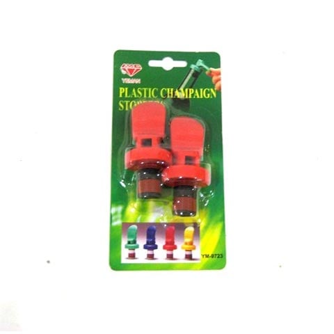 PLASTIC BOTTLE STOPPER (2pcs/pkt)