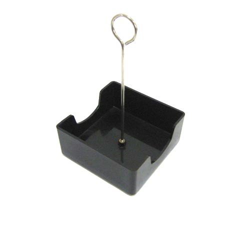 PLC SQ HOLDER, BLACK, L11xH4.5cm