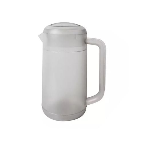 PC JUG/PITCHER WITH LID L18xW13xH25cm, 2.2L, CLEAR