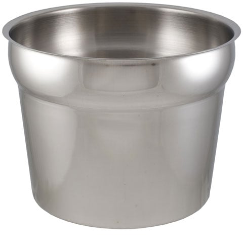 STAINLESS STEEL ROUND BAIN MARIE INSERT