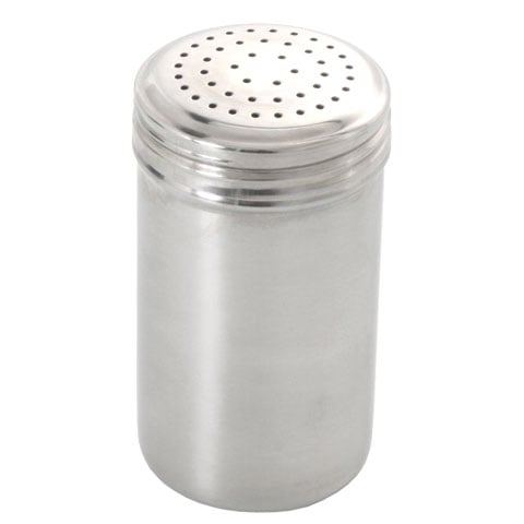 STAINLESS STEEL SALT/PEPPER CAN