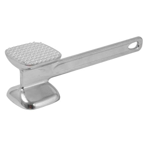 ALUM MEAT TENDERIZER - 2 FACE, 6.5x6.5x25.5cm