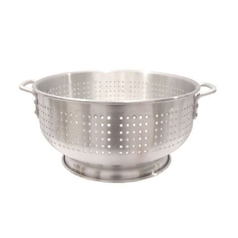 ALUMINUM COLANDER with HANDLE & BASE