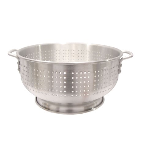 ALUMINUM COLANDER with HANDLE & BASE