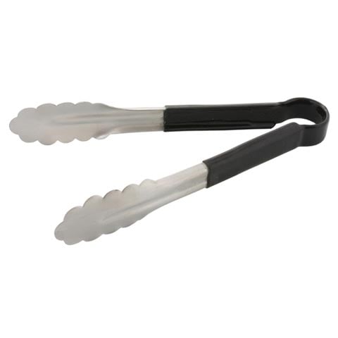 STAINLESS STEEL SCALLOP TONG with PLASTIC HANDLE