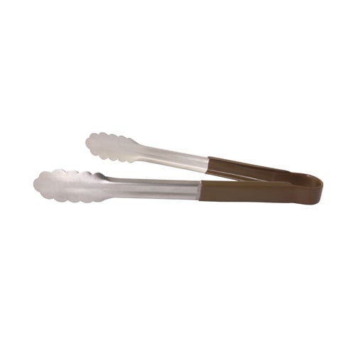 STAINLESS STEEL SCALLOP TONG with PLASTIC HANDLE