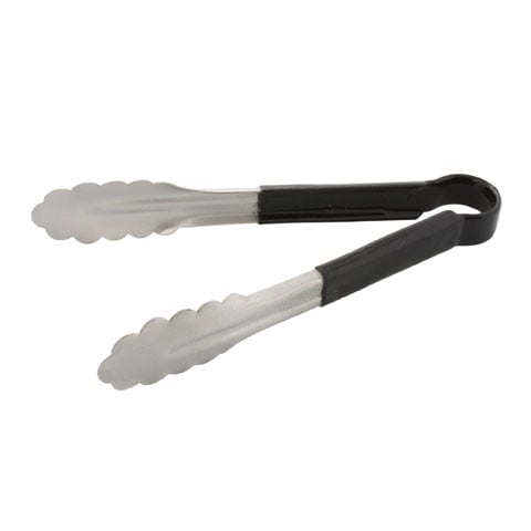 STAINLESS STEEL SCALLOP TONG with PLASTIC HANDLE