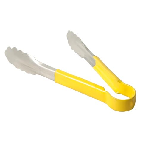 STAINLESS STEEL SCALLOP TONG with PLASTIC HANDLE