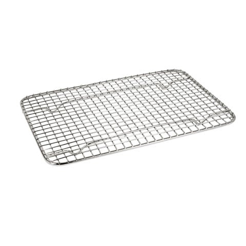 STAINLESS STEEL FOOTED SHELF/WIRE GRID