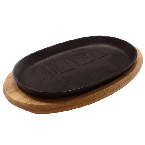 CAST IRON OVAL HOT PLATE