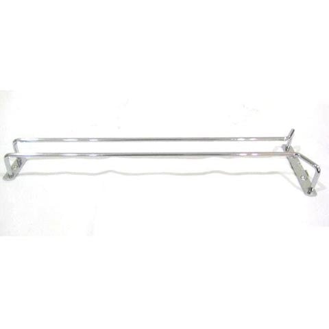 CHROME PLATED GLASS HANGER