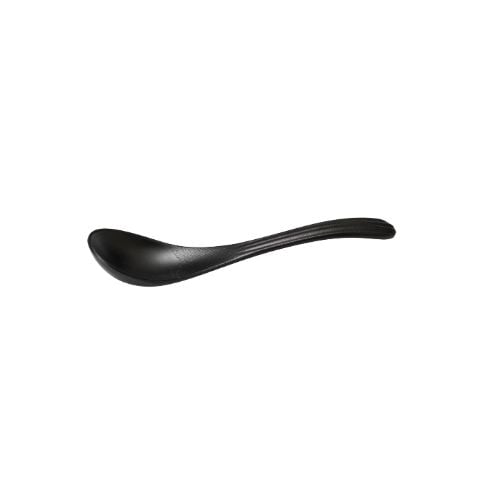 Shun Ta Melamine Spoon L19.7xW4.4xH3cm, Black