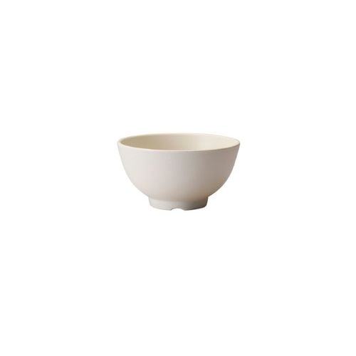 Iwamatsu Melamine Round Bowl Ø14xH7.4cm, White