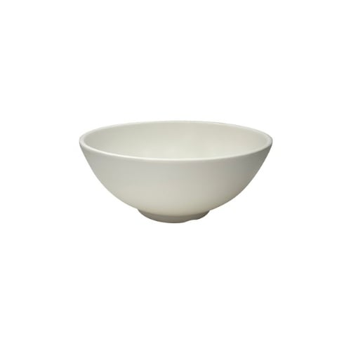 Iwamatsu Melamine Round Bowl Ø20.3xH8.7cm, White