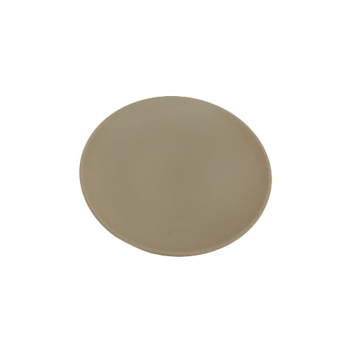 Iwamatsu Melamine Round Plate Ø23.1xH2.6cm, Dark Beige