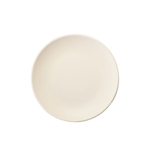 Iwamatsu Melamine Round Plate Ø25.5xH2.9cm, White