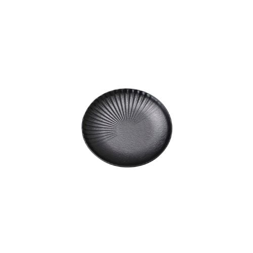 Shun Ta Melamine Round Plate Ø16xH1.5cm, Black