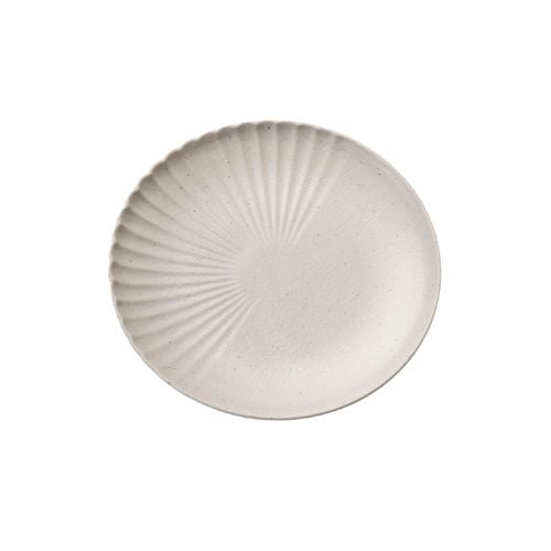 Shun Ta Melamine Round Plate Ø20.3xH1.9cm, White
