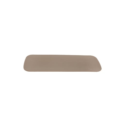Iwamatsu Melamine Rectangle Plate L33.6xW12xH2.1cm, Brown