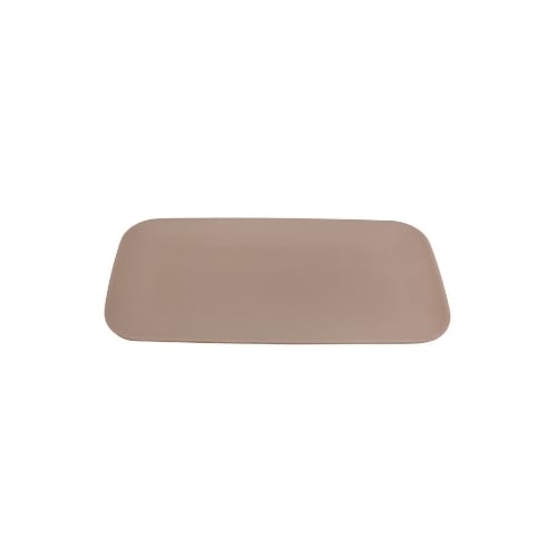 Iwamatsu Melamine Rectangle Plate L31xW16.6xH2.2cm, Brown