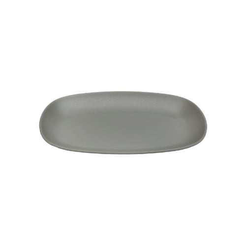 Iwamatsu Melamine Rectangle Plate L29.2xW17.4xH3.5cm, Grey