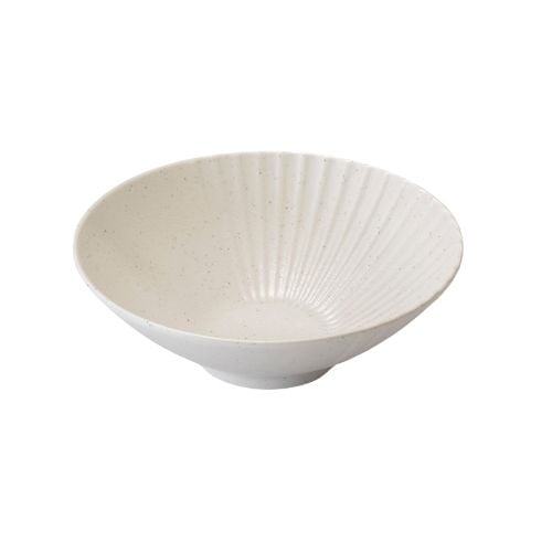 Shun Ta Melamine Round Bowl Ø21.6xH7.3cm, White