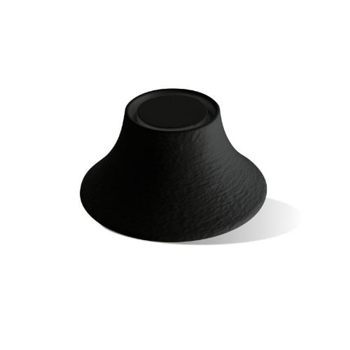 Shun Ta Melamine Round Base Support Ø16xH8cm, Black