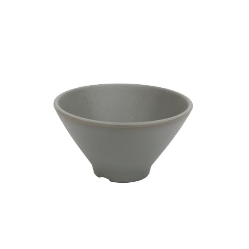 Iwamatsu Melamine Round Bowl Ø12.5xH7cm, Grey