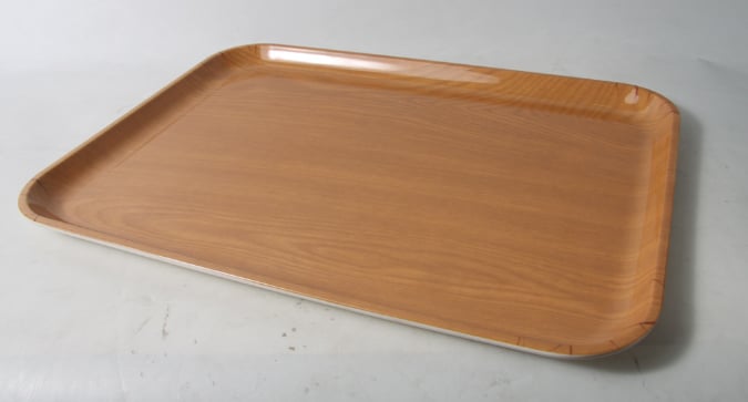 MEL TRAY L38XW28XH2cm,  (PLAIN WOODEN COLOUR)