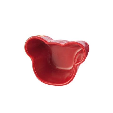 MEL KIDS SAUCE DISH for #882 L9.6xW7.2xH4.6cm, RED