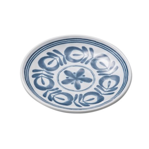 MEL ROUND PLATE Ø20.3xH2.4cm, MODERN BLUE