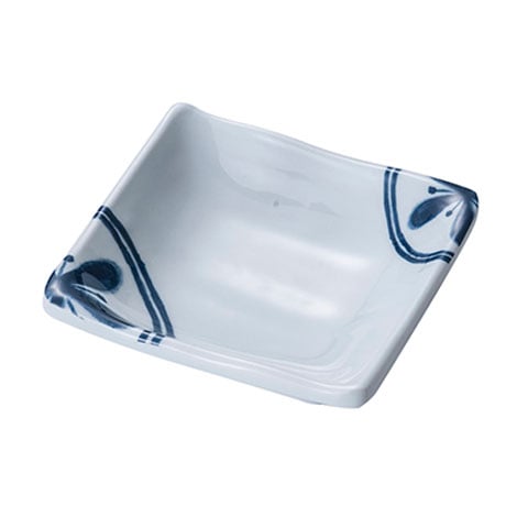 MEL SAUCE DISH L10x9.2xH3.2cm, MODERN BLUE