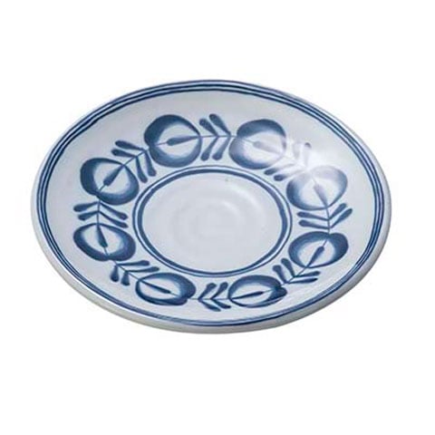 MEL ROUND PLATE Ø19xH3cm, MODERN BLUE