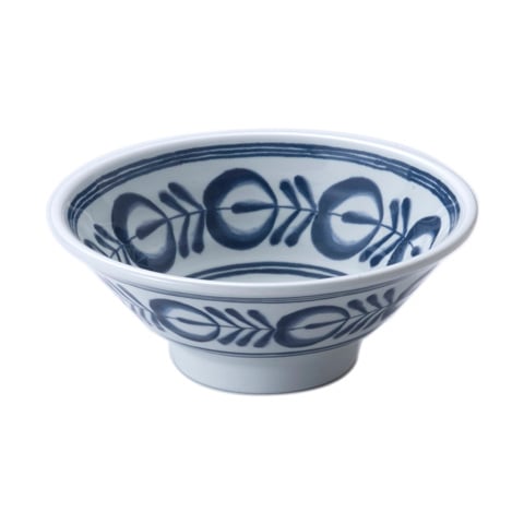 MEL NOODLE BOWL Ø18.9xH7.5cm, MODERN BLUE