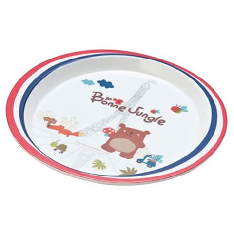 MELAMINE KIDS ROUND PLATE