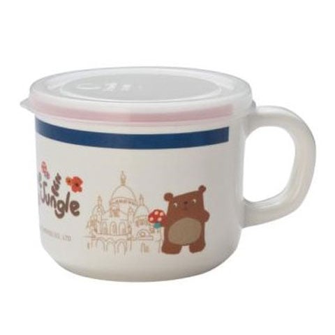 MELAMINE KIDS MUG WITH PE LID