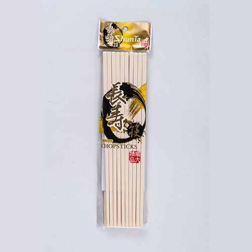 MEL CHOPSTICKS 24cm, IVORY, LONG LIFE, 10prs/pkt