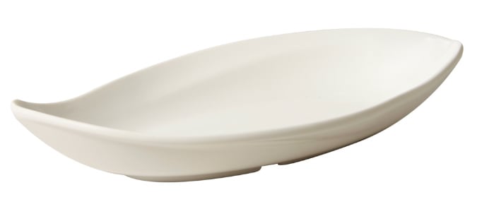 HEM LILY DEEP DISH (L), 12.5x25.5cm, MELAMINE INVISIBLE