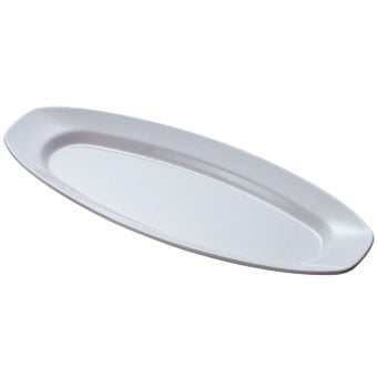 OVAL PLATTER L42xW18xH4cm, MELAMINE INVISIBLE