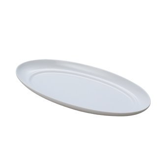 OVAL PLATTER L40xW19xH3.5cm, MELAMINE INVISIBLE