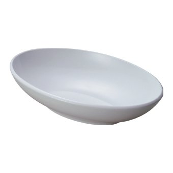 OVAL BOWL, 1000cc, MELAMINE INVISIBLE